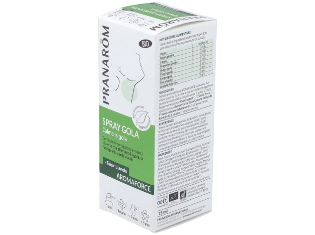 Pranarôm Aromaforce Spray Garganta Bio 15Ml