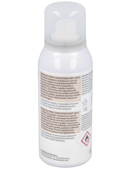 Pranarôm Aromalgic Spray Articulaciones Y Músculos Bio Efecto Frío 75Ml