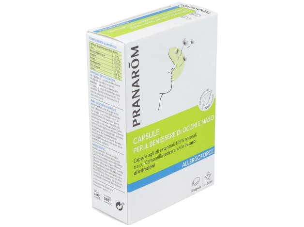 Pranarôm Allergoforce Cápsulas Confort Ojos Y...