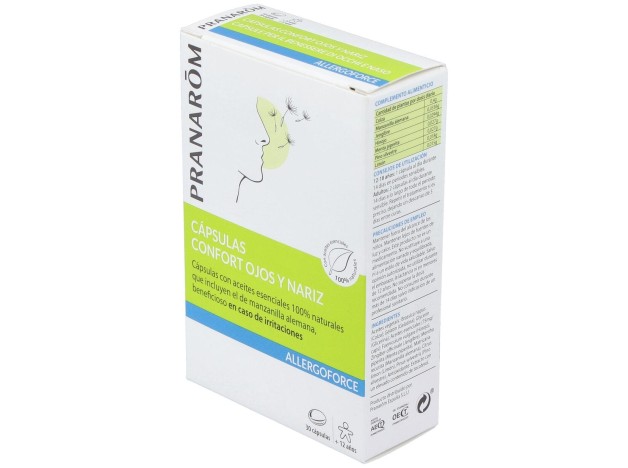 Pranarôm Allergoforce Cápsulas Confort Ojos Y...