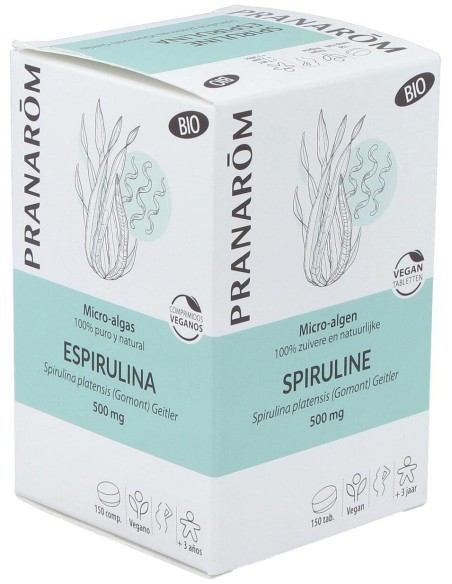 Espirulina Micro Algas 150Comp. Bio Vegan
