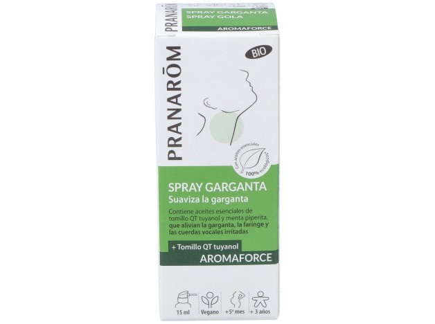 Pranarôm Aromaforce Spray Garganta Bio 15Ml