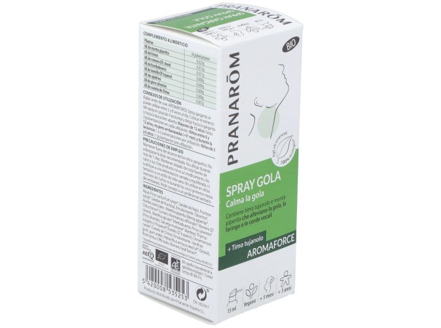 Pranarôm Aromaforce Spray Garganta Bio 15Ml
