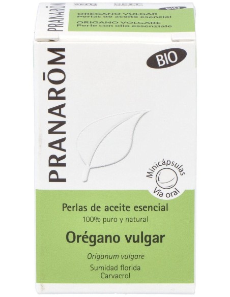 Pranarom Oregano Vulgar Ac. Esencial En Perlas 60 Perlas Bio