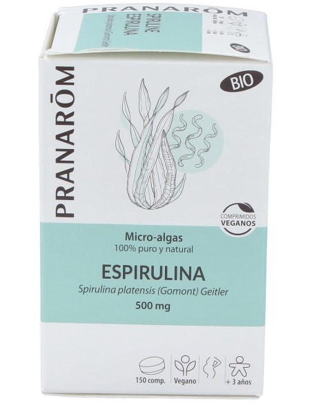 Espirulina Micro Algas 150Comp. Bio Vegan