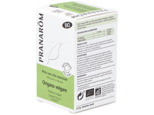 Pranarom Oregano Vulgar Ac. Esencial En Perlas...