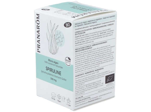 Espirulina Micro Algas 150Comp. Bio Vegan