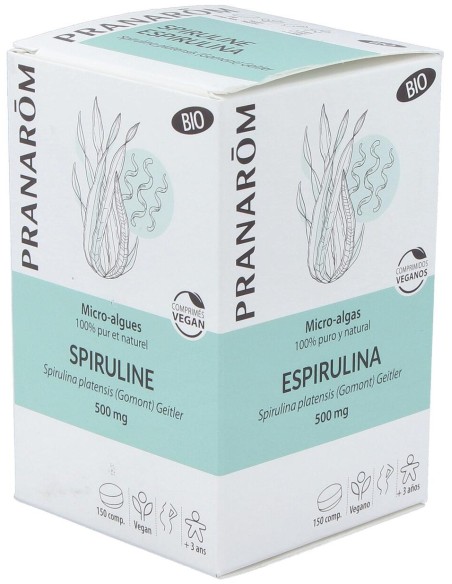 Espirulina Micro Algas 150Comp. Bio Vegan