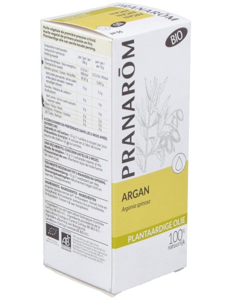 Pranarôm Aceite Vegetal De Argán Bio 50Ml