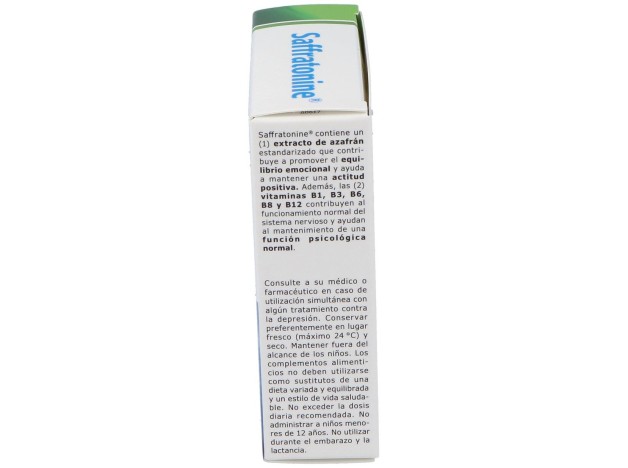 Saffratonine (Azafran Y Otros) 30Cap.