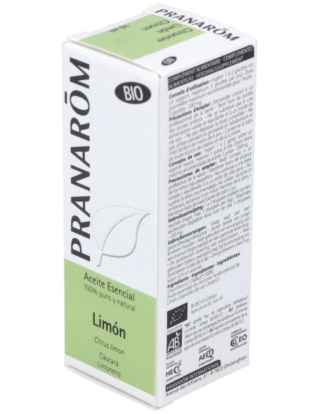 Limon Cascara Aceite Esencial Bio 10Ml.