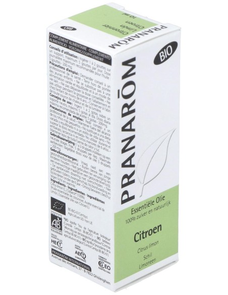 Limon Cascara Aceite Esencial Bio 10Ml.