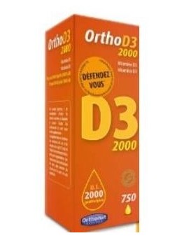 Vitamina Ortho D3 2000Ui 30Ml.
