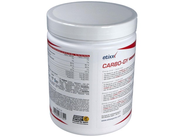 Etixx Carbo-Gy Powder Red Fruits 1Kg.
