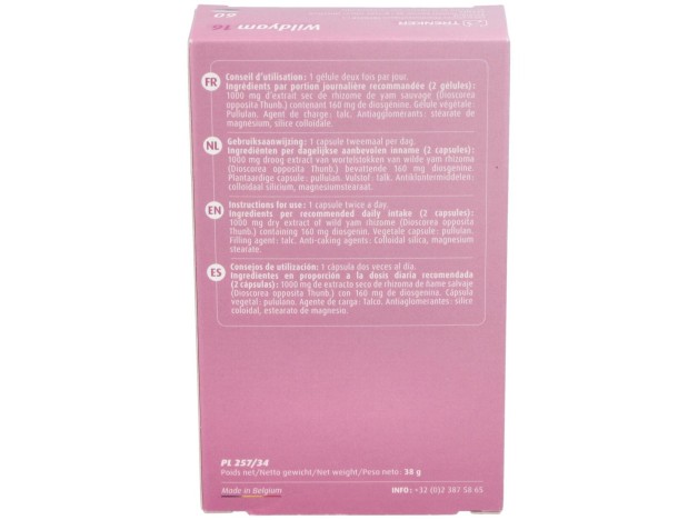 Wild Yam 16% 60Cap. Ortho-Nat