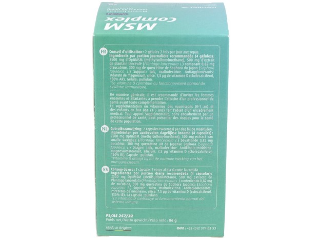 Msm Complex (Reactivit) 90Cap. Ortho-Nat