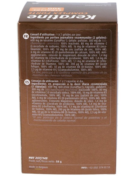 Keratin Complex Forte 90Cap.