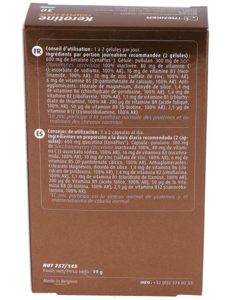 Keratin Complex Forte 30Cap.