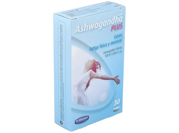Orthonat Ortho Ashwagandha Plus Estrés 30Cáps.