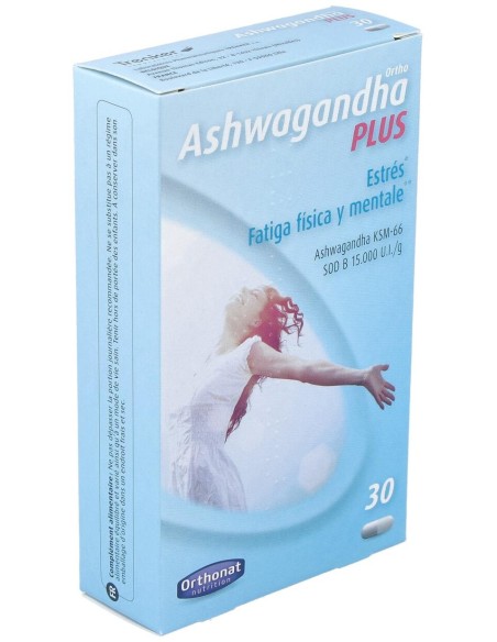Orthonat Ortho Ashwagandha Plus Estrés 30Cáps.