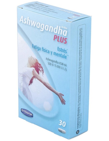 Orthonat Ortho Ashwagandha Plus Estrés 30Cáps.