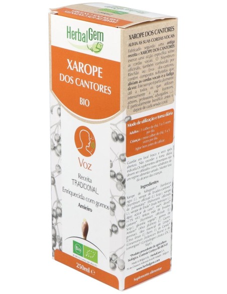 Herbalgem Jarabe De Los Cantantes, 250 Ml