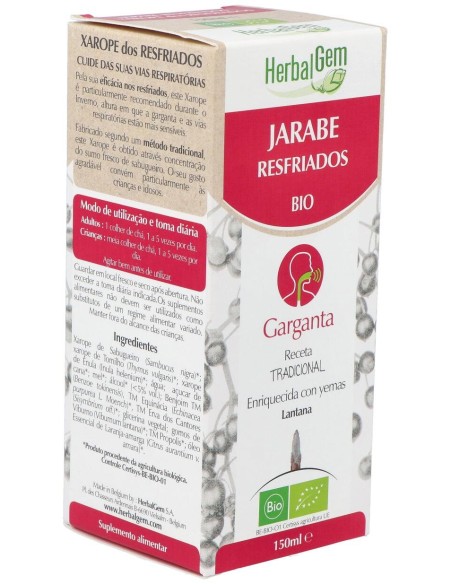 Herbalgem Jarabe Resfriados 150 Ml