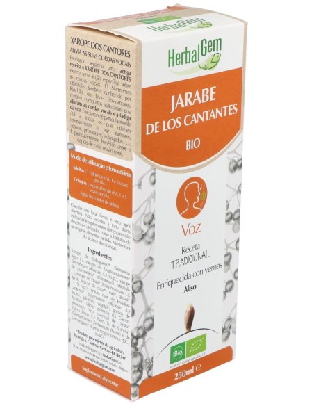 Herbalgem Jarabe De Los Cantantes, 250 Ml