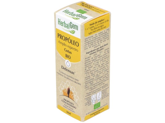 Herbalgem Propóleo Bio Amplio Espectro Gotas 50Ml