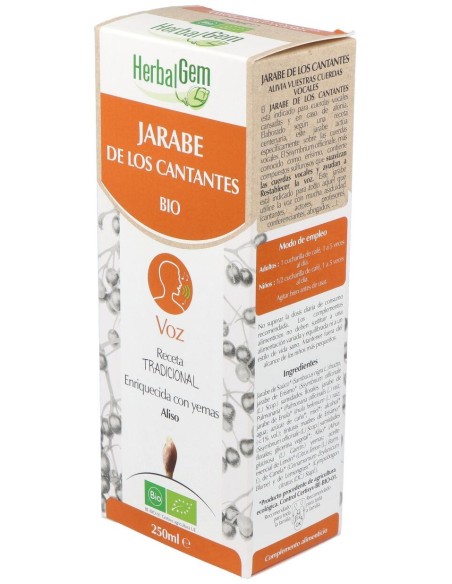 Herbalgem Jarabe De Los Cantantes, 250 Ml