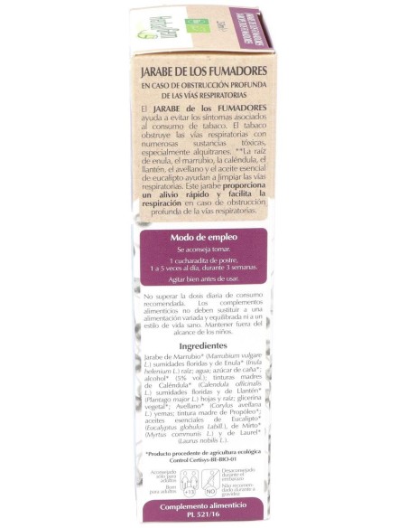 Herbalgem Jarabe De Los Fumadores, 250 Ml
