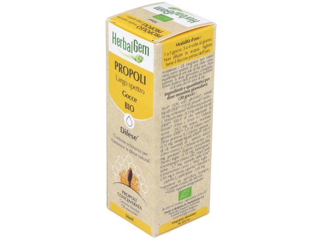 Herbalgem Propóleo Bio Amplio Espectro Gotas 50Ml