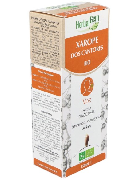 Herbalgem Jarabe De Los Cantantes, 250 Ml