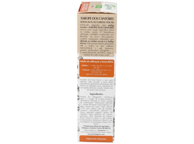 Herbalgem Jarabe De Los Cantantes, 250 Ml