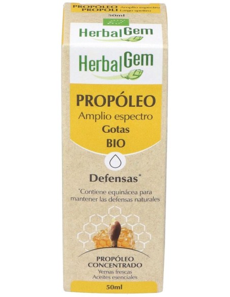 Herbalgem Propóleo Bio Amplio Espectro Gotas 50Ml