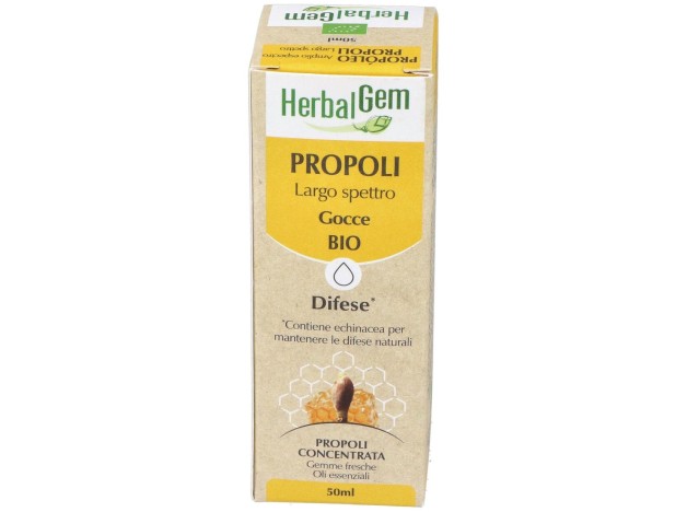 Herbalgem Propóleo Bio Amplio Espectro Gotas 50Ml
