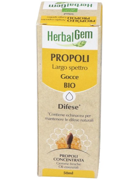 Herbalgem Propóleo Bio Amplio Espectro Gotas 50Ml
