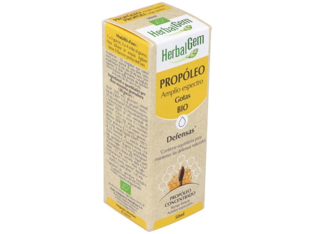 Herbalgem Propóleo Bio Amplio Espectro Gotas 50Ml