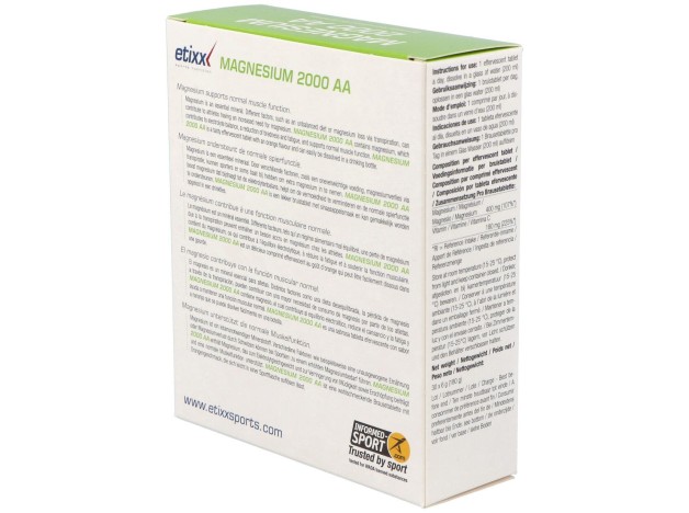 Etixx Magnesium 2000 Aa 30Comp.Eferv.