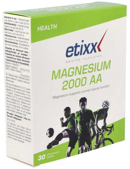 Etixx Magnesium 2000 Aa 30Comp.Eferv.