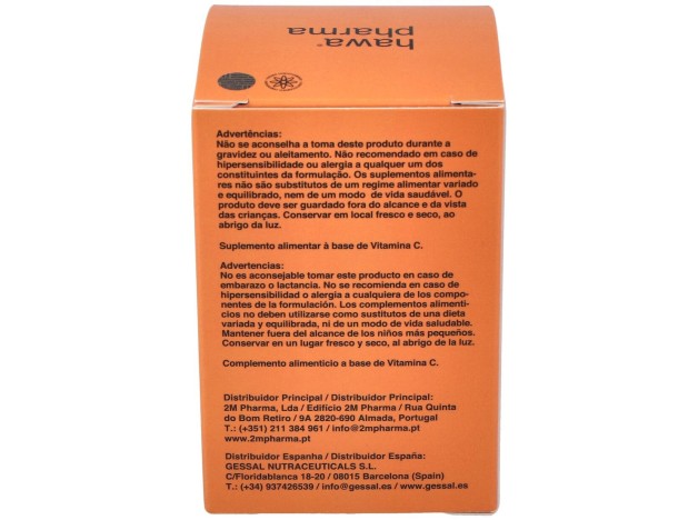 Hawa Vitamina C Alcalina 1000 60Cap.