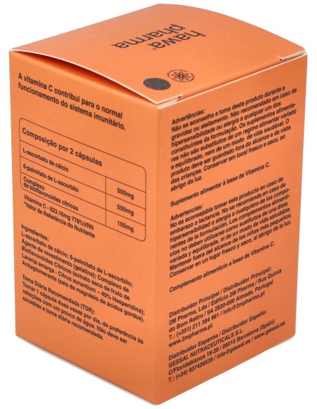 Hawa Vitamina C Alcalina 1000 60Cap.