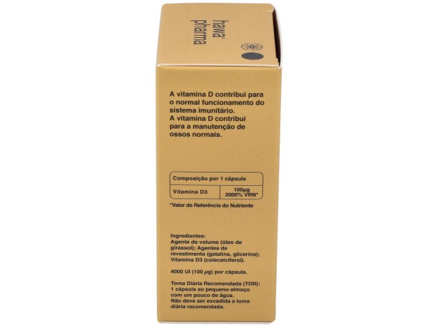 Hawa Vitamina D3 4000Ui 60Cap.