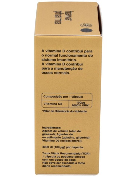 Hawa Vitamina D3 4000Ui 60Cap.