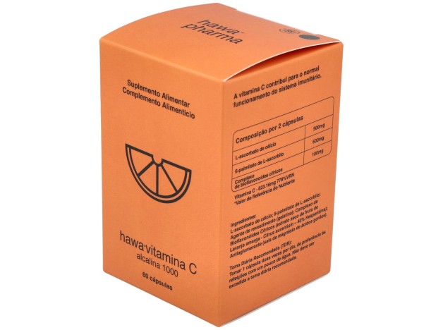 Hawa Vitamina C Alcalina 1000 60Cap.