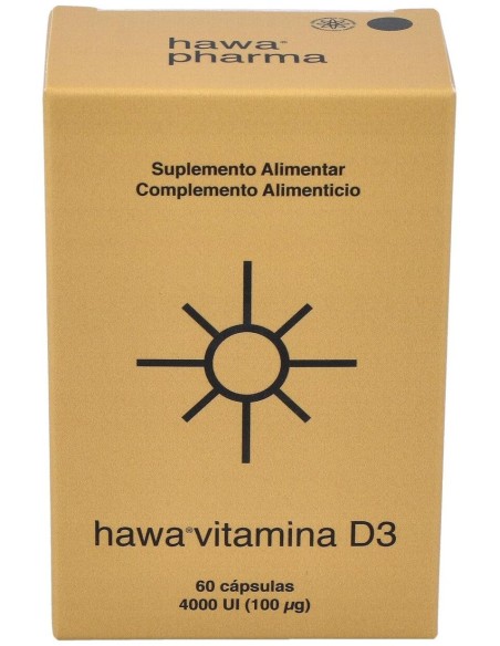 Hawa Vitamina D3 4000Ui 60Cap.