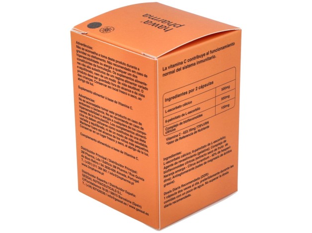 Hawa Vitamina C Alcalina 1000 60Cap.