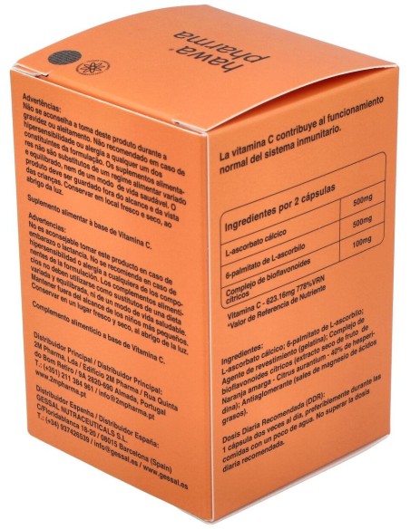 Hawa Vitamina C Alcalina 1000 60Cap.