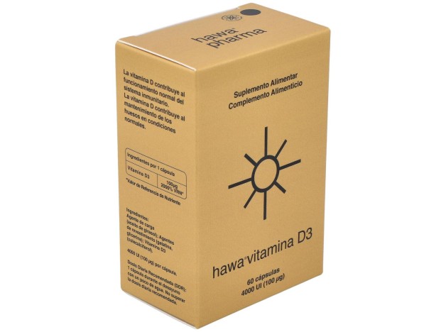 Hawa Vitamina D3 4000Ui 60Cap.