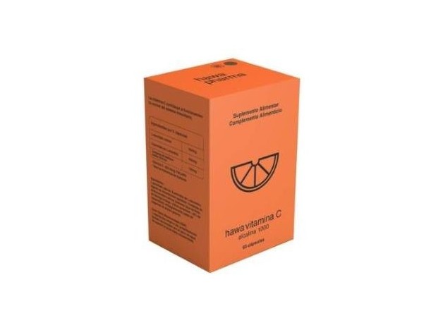 Hawa Vitamina C Alcalina 1000 60Cap.
